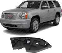 Front Bumper Outer Filler Left Driver Side Direct Replacement Compatible With 2007-2014 GMC Yukon/XL GM1088179 10376175