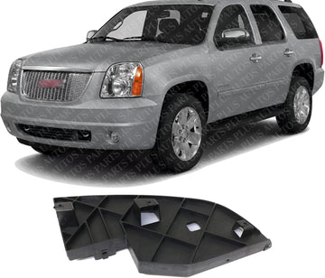 Front Bumper Outer Filler Left Driver Side Direct Replacement Compatible With 2007-2014 GMC Yukon/XL GM1088179 10376175