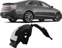 Rear Fender Liner Right Passenger Side Direct Replacement Compatible With 2013-2020 Lincoln MKZ/Hybrid FO1763104 DP5Z58278B50A