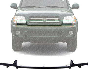 Front Bumper Face Bar Filler Retainer Direct Replacement Compatible With 2001-2004 Toyota Sequoia TO1087111 539030C020