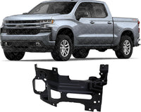 Front Bumper Impact Bar Bracket Steel Direct Replacement Compatible With 2015-2019 Chevrolet Silverado 2500HD 3500HD GM1066200 23469230