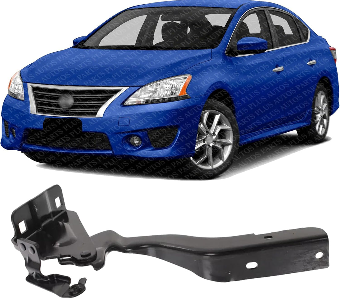 Front Hood Hinge Steel Left Driver Side Direct Replacement Compatible With 2013-2019 Nissan Sentra NI1236144 654013SG0A