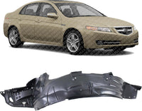 Front Fender Liner Right Passenger Side Direct Replacement Compatible With 2004-2008 Acura TL AC1249117 74100SEPA10