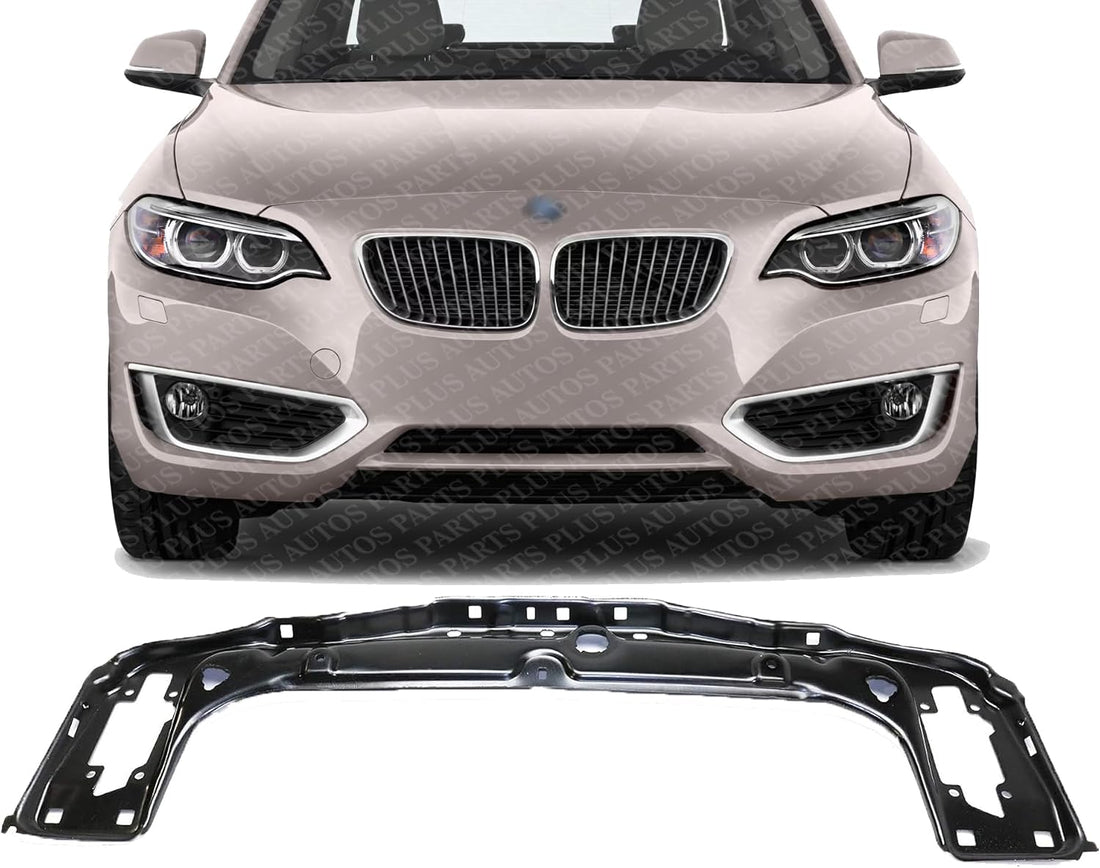 Front Upper Radiator Support Panel Steel Direct Replacement Compatible With 2012-2019 BMW 3-Series / 2014-2021 2-Series / 2014-2020 4-Series BM1225136 51647245786