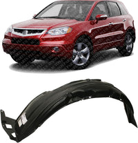 Front Fender Liner Left Driver Side Direct Replacement Compatible With 2007-2012 Acura RDX AC1248122 74151STKA00