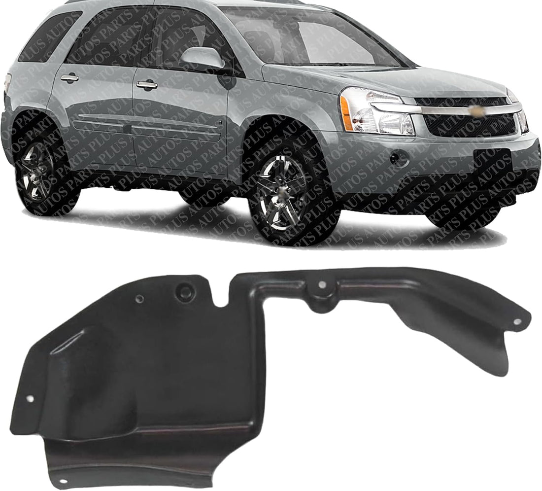 Front Fender Liner Right Passenger Side Direct Replacement Compatible With 2002-2007 Saturn Vue / 2006-2009 Pontiac Torrent GM1251140 22624532