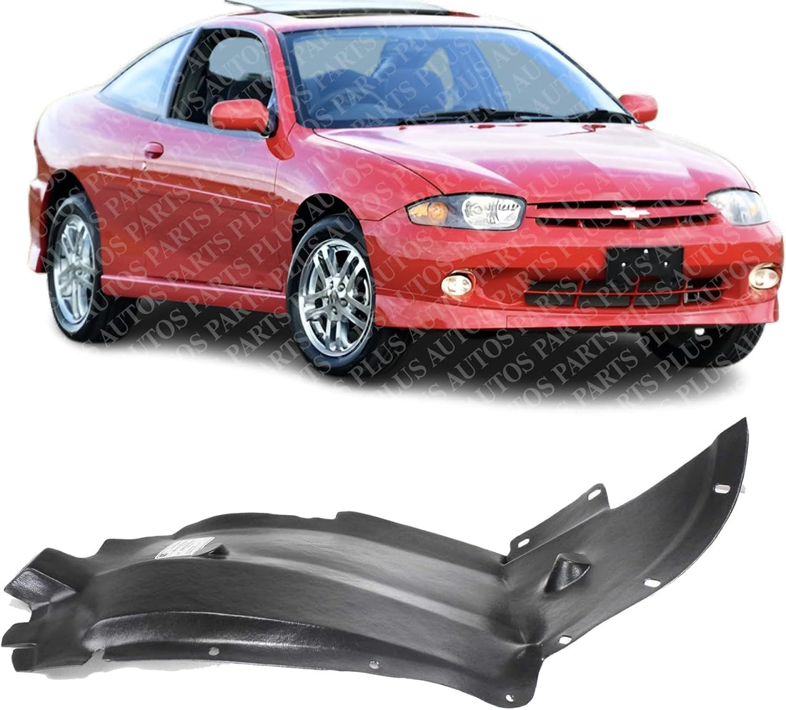 Front Section Fender Liner Right Passenger Side Direct Replacement Compatible With 2003-2005 Chevrolet Cavalier GM1249119 22708176