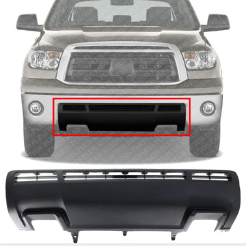 Front Lower Valance Panel Textured Plastic Direct Replacement Compatible With Toyota Tundra 2010-2013 TO1095202 539110C040