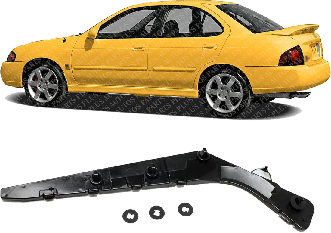 Rear Bumper Bracket Left Driver Side Direct Replacement Compatible With 2007-2012 Nissan Sentra NI1166111 85221ET00A