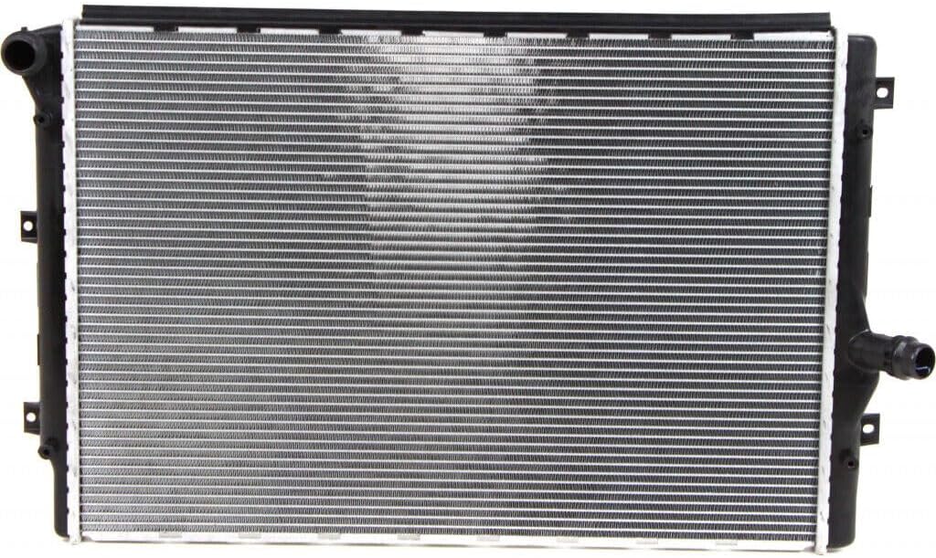 Front Radiator Aluminum Core Direct Replacement Compatible with 2006-2010 Volkswagen Jetta/Passat 2012-2015 / Beetle VW3010149 1K0121251AB