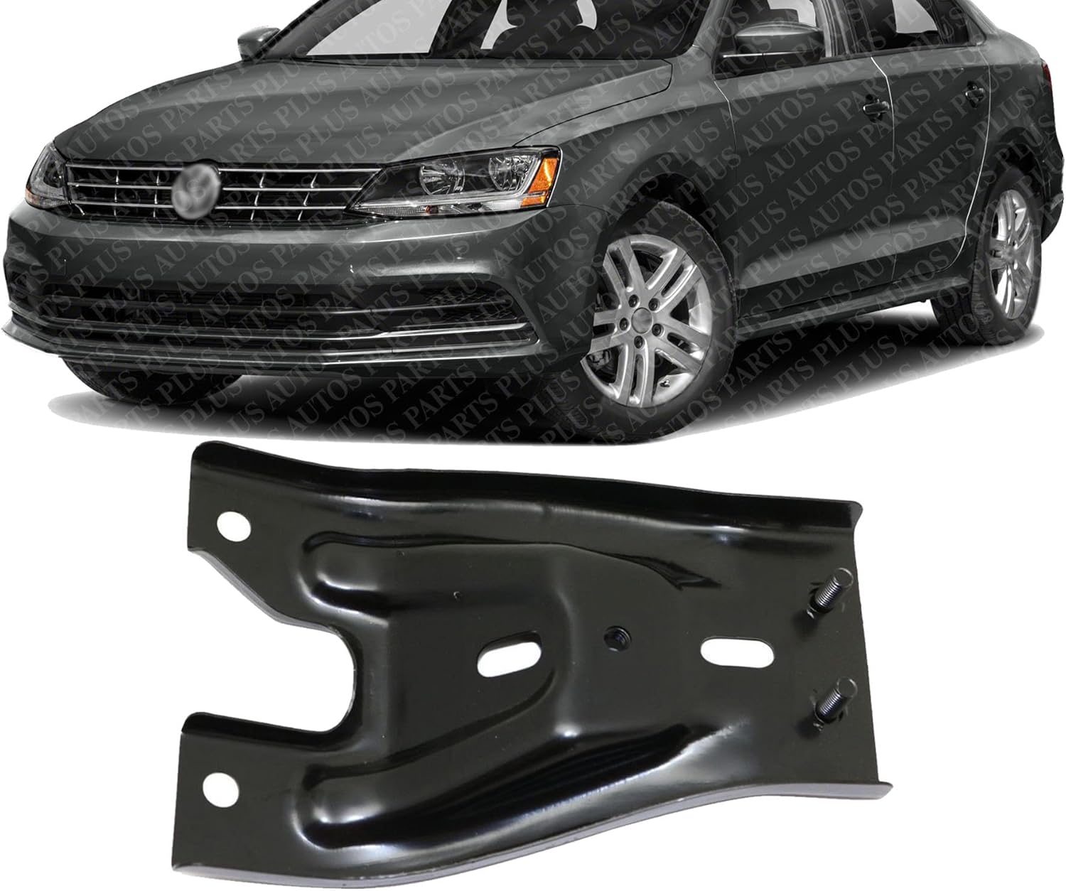 Front Radiator Support Center Direct Replacement Compatible with 2011-2018 Volkswagen Jetta VW1233101 5C6805567