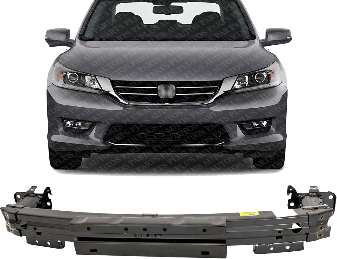 Front Bumper Reinforcement Bar Steel Direct Replacement Compatible With 2013-2017 Honda Accord HO1006188 71130T2FA00ZZ