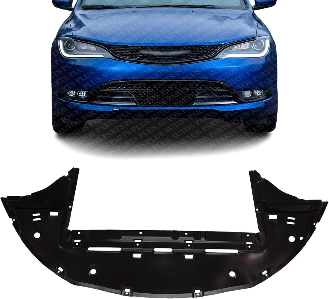 Front Engine Splash Shield Closeout Panel Direct Replacement Compatible with 2015-2017 Chrysler 200 CH1228135 68210186AC