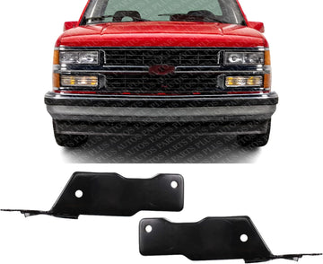 Set Of 2 Front Hood Hinge Left Driver & Right Passenger Side Direct Replacement Compatible With 1988-2002 Chevrolet/GMC C/K Full Size Pickup GM1236112 GM1236111 12470328 12470327