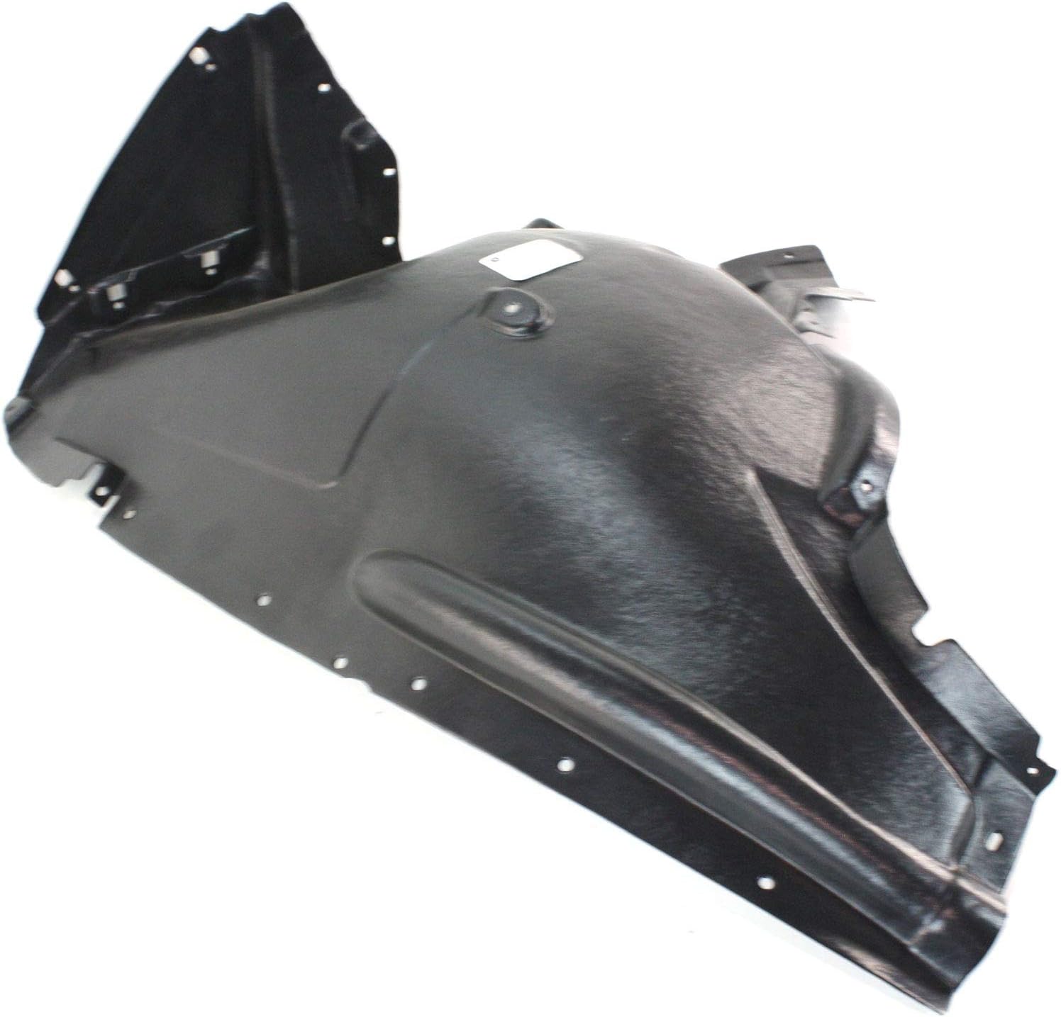 Front Section Fender Liner Right Passenger Side Direct Replacement Compatible With 2006-2011 Mercedes Benz CLS-Class MB1249130 2196901030