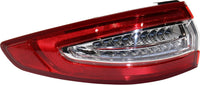 Tail Light Outer Assembly Left Driver Side Direct Replacement Compatible With 2013-2016 Ford Fusion FO2804110 DS7Z13405H