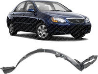Front Fender Liner Right Passenger Side Direct Replacement Compatible with 2004-2009 Kia Spectra KI1251110 868122F000