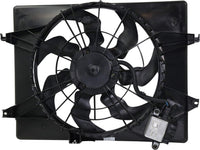 AUTOS PARTS PLUS Radiator Cooling Fan Assembly Direct Replacement Compatible With 2011-2015 Hyundai Sonata / 2014-2016 Kia Optima Hybrid 2.4L HY3115149 253804R500