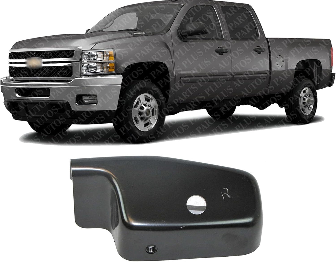 Front Bumper Bracket Steel Left Driver Side Direct Replacement Compatible With 2007-2013 Chevrolet Silverado 1500 2500HD GM1066180 15838208