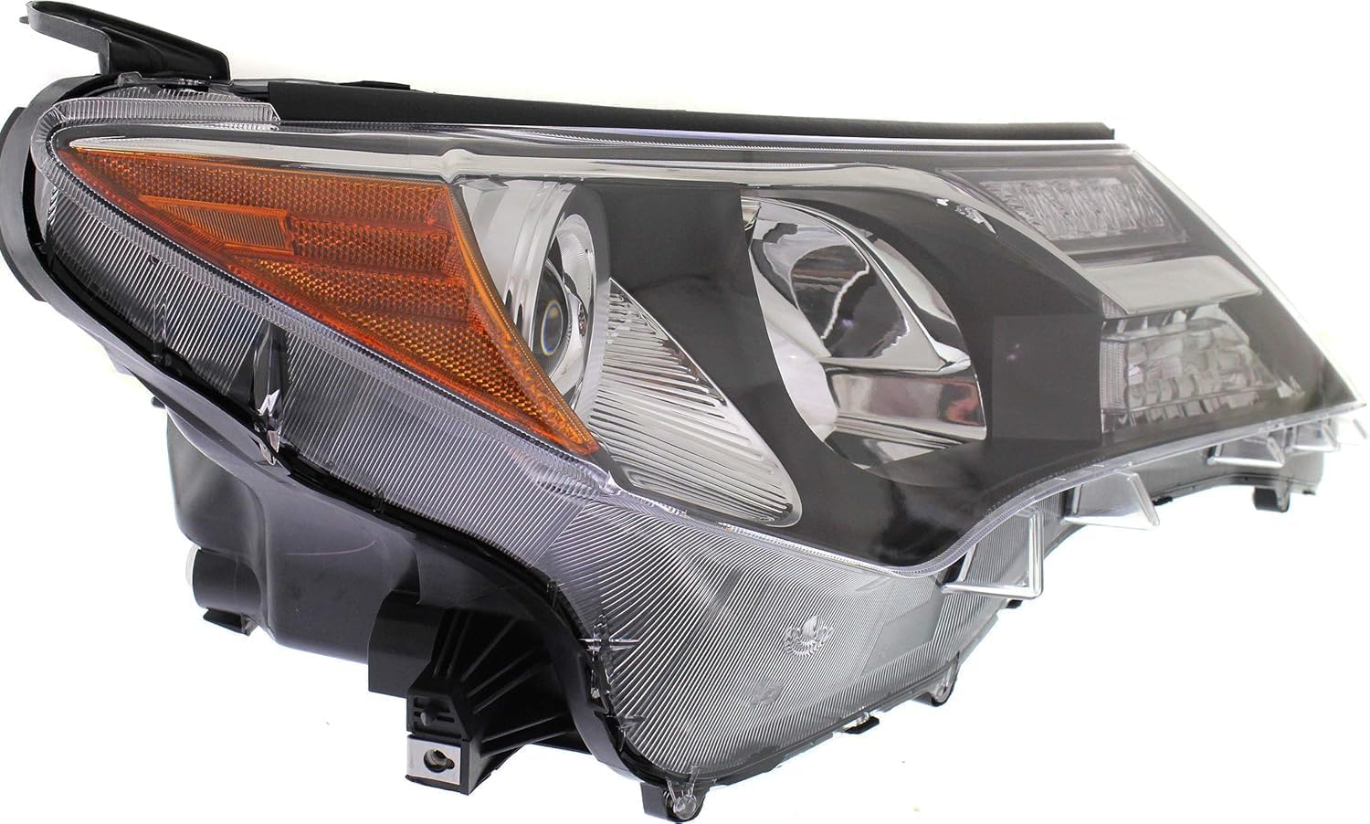 Front Head Light Assembly Right Passenger Side Direct Replacement Compatible With 2013-2015 Toyota RAV4 TO2503217 811100R042