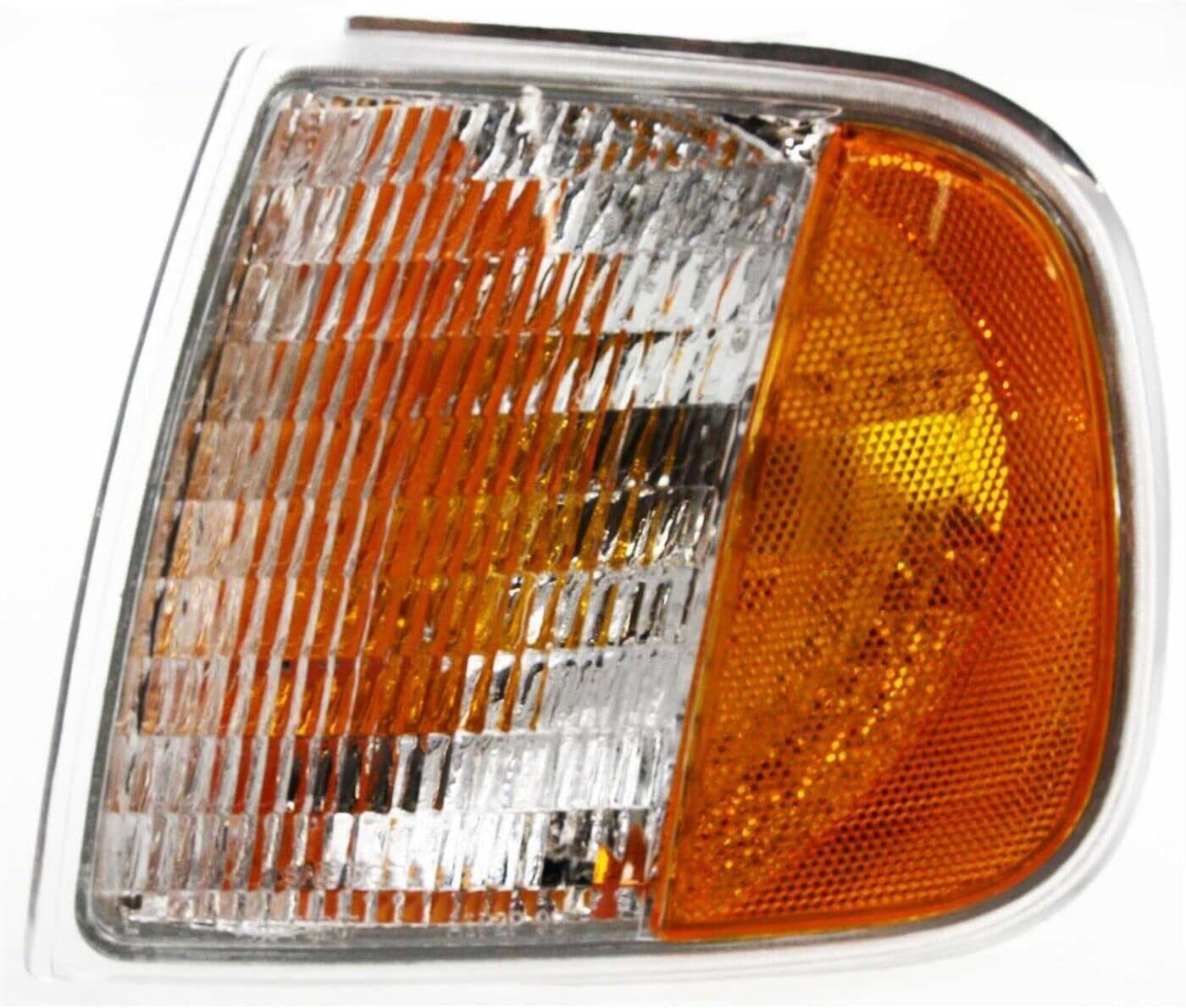 AUTOS PARTS PLUS Front Headlights Assembly Without Bracket + Corner Lamps Right Passenger & Left Driver Side Direct Replacement Compatible With 1997-2003 Ford F-Series FO2503139 FO2502139