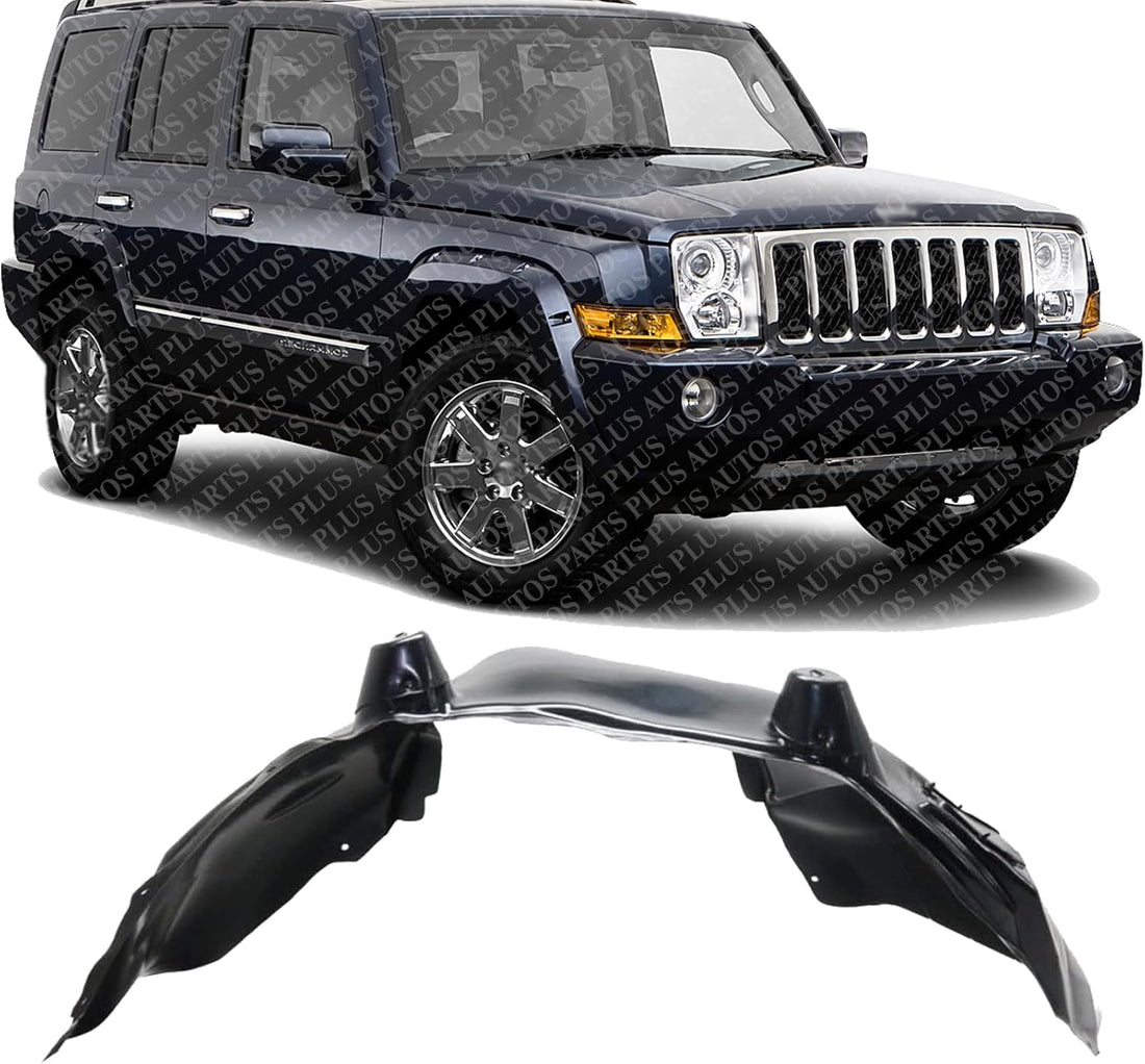 Front Fender Liner Right Passenger Side Direct Replacement Compatible With 2006-2010 Jeep Commander CH1251129 55396462AC