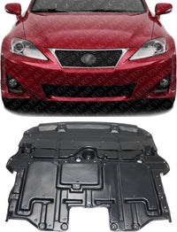 Front Engine Splash Shield Under Cover Plastic Direct Replacement Compatible with 2011-2013 Lexus IS250 / IS350 LX1228143 5141053120