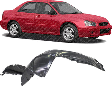 Front Fender Liner Right Passenger Side Direct Replacement Compatible With 2004-2005 Subaru Impreza SU1251101 59110FE041
