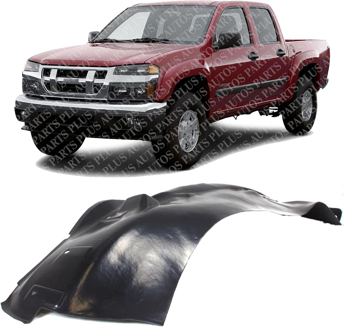 Front Outer Fender Liner Left Driver Side Direct Replacement Compatible With 2006 Isuzu i-280 / i-350 IZ1250103 8152105790