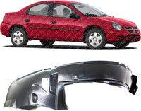 Front Fender Liner Right Passenger Side Direct Replacement Compatible With 2002-2004 Dodge Neon CH1249126 5008674AA