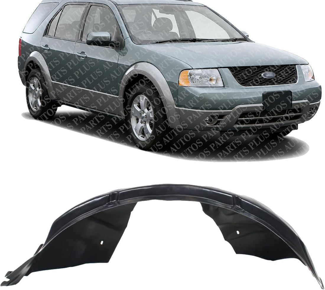 Front Fender Liner Right Passenger Side Direct Replacement Compatible With 2005-2007 Ford Freestyle FO1251132 5F9Z16102AA