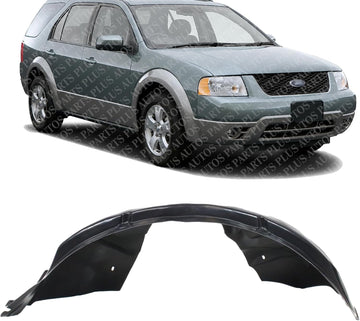 Front Fender Liner Right Passenger Side Direct Replacement Compatible With 2005-2007 Ford Freestyle FO1251132 5F9Z16102AA