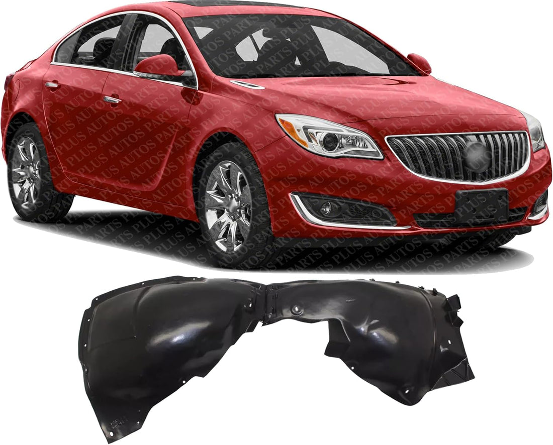 Front Fender Liner Right Passenger Side Direct Replacement Compatible With 2011-2017 Buick Regal GM1249283 23191944
