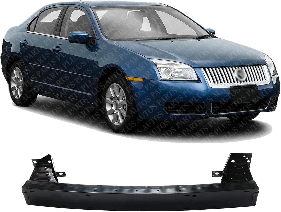 Front Bumper Reinforcement Steel Direct Replacement Compatible With 2006-2009 Ford Fusion/Mercury Milan FO1006253 6E5Z17757AA