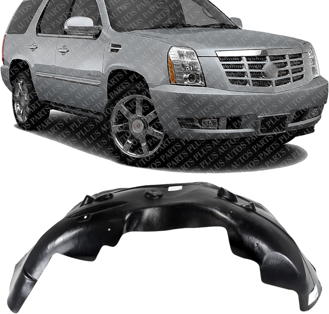 Front Fender Liner Right Passenger Side Direct Replacement Compatible With 2007-2014 Cadillac Escalade GM1249178 22860082