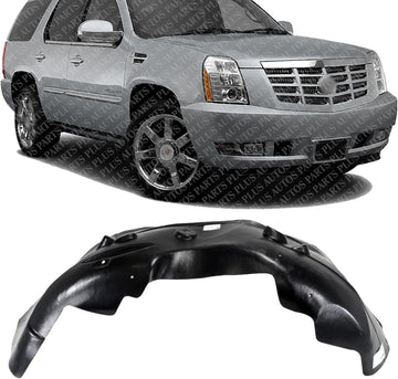 Front Fender Liner Right Passenger Side Direct Replacement Compatible With 2007-2014 Cadillac Escalade GM1249178 22860082