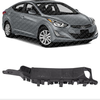 Front Bumper Mounting Bracket Right Passenger Side Direct Replacement Compatible With 2011-2016 Hyundai Elantra / 2013-2014 Coupe HY1043107 865143X000