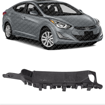 Front Bumper Mounting Bracket Right Passenger Side Direct Replacement Compatible With 2011-2016 Hyundai Elantra / 2013-2014 Coupe HY1043107 865143X000