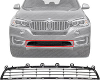 Front Bumper Center Lower Grille Textured Plastic Direct Replacement Compatible With 2014-2018 BMW X5 BM1036170 51117294475