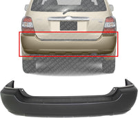 AUTOS PARTS PLUS Rear Bumper Cover Primed Direct Replacement Compatible With 2004-2007 Toyota Highlander TO1100231 5215948904