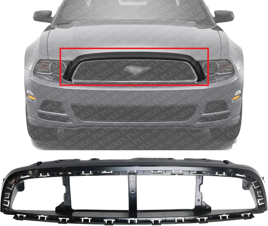 AUTOS PARTS PLUS Front Grille Reinforcement Direct Replacement Compatible With 2013-2014 Ford Mustang FO1223122 DR3Z8A200AA
