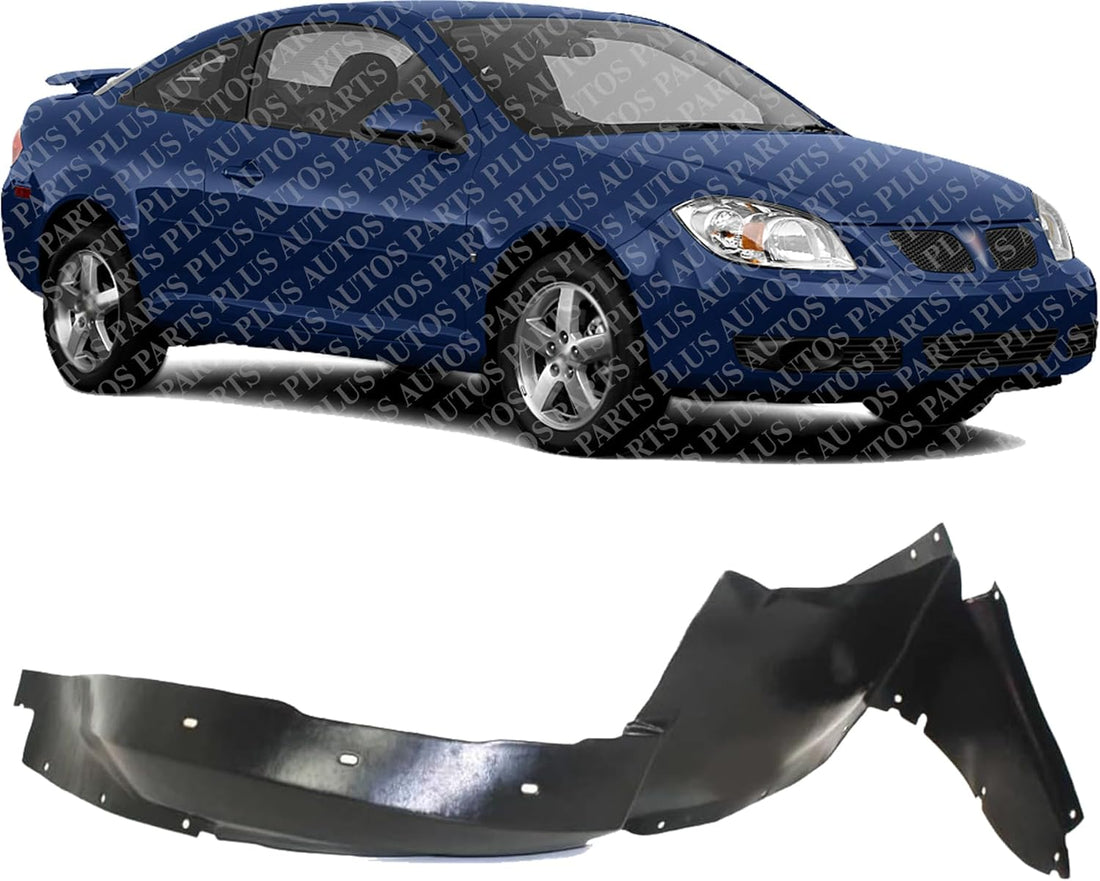 Front Fender Liner Right Passenger Side Direct Replacement Compatible With 2005-2010 Chevrolet Cobalt / 2007-2009 Pontiac G5 GM1251121 15289944