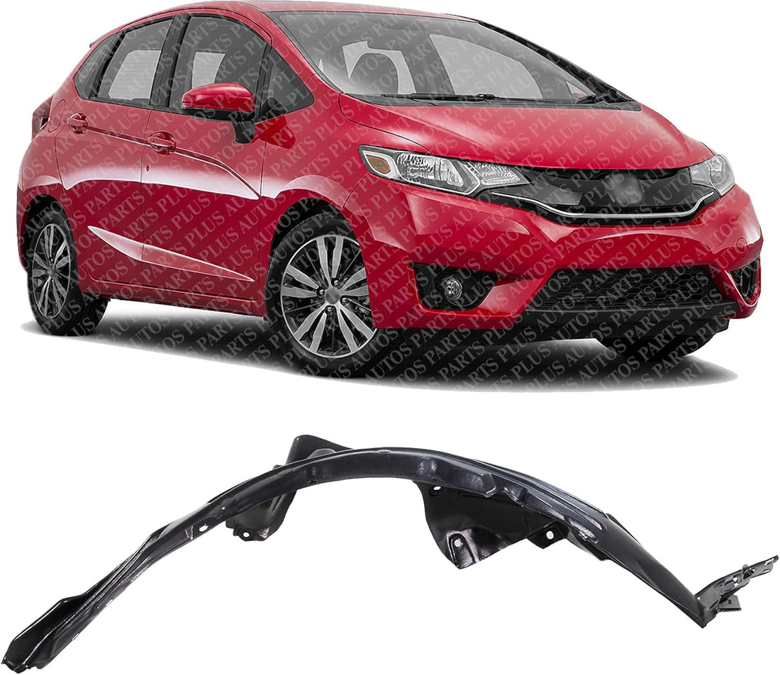 Front Fender Liner Right Passenger Side Direct Replacement Compatible With 2015-2017 Honda Fit HO1249159 74100T5A000