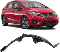 Front Fender Liner Right Passenger Side Direct Replacement Compatible With 2015-2017 Honda Fit HO1249159 74100T5A000