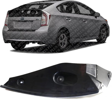 Rear Fender Liner Right Passenger Side Direct Replacement Compatible with 2012-2014 Toyota Prius C TO1183111 5259152330