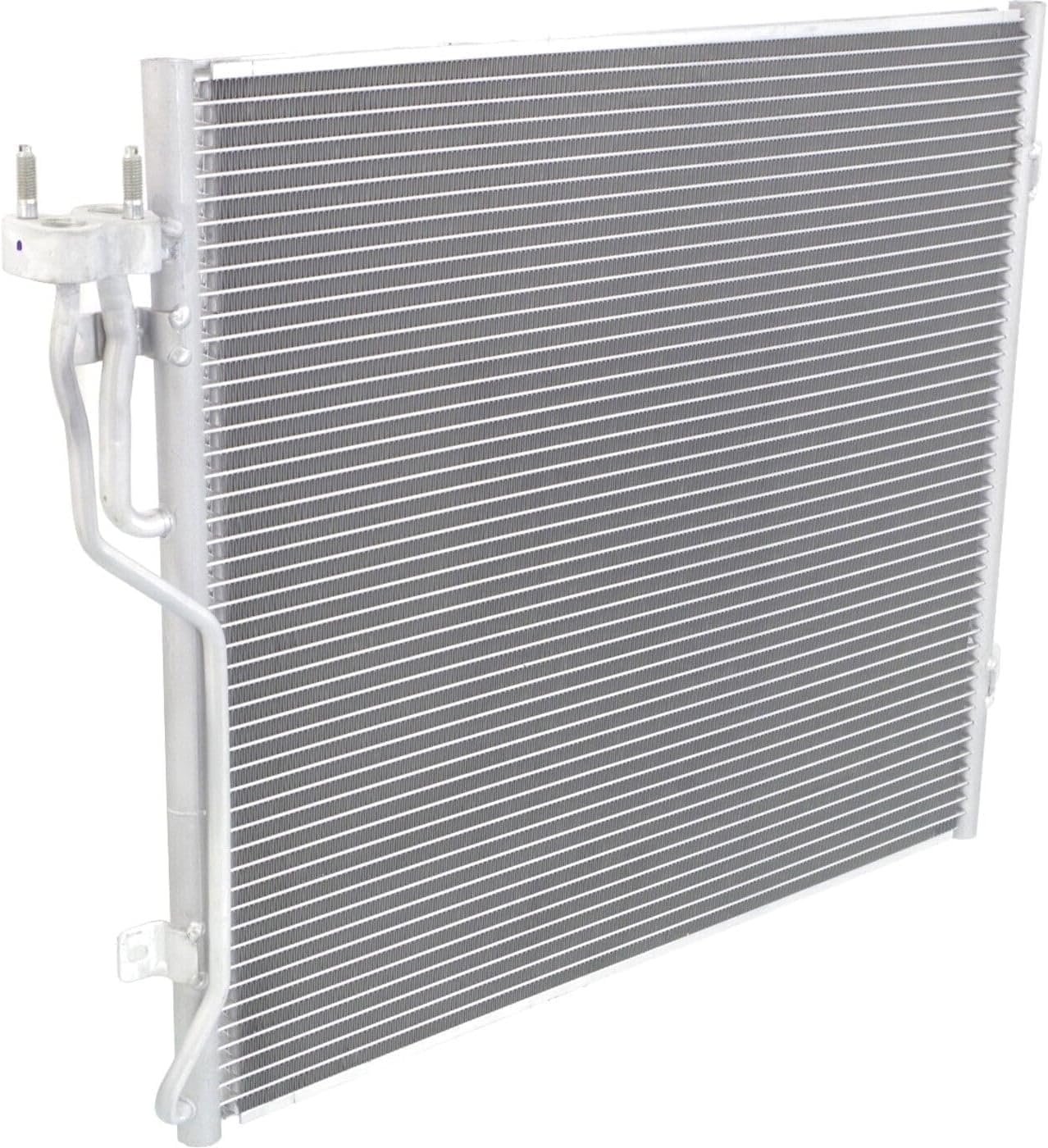 Front A/C Condenser Aluminum Core Direct Replacement Compatible With 2002-2007 Jeep Liberty CH3030154 CH3030219 55037512AB 55037465AC