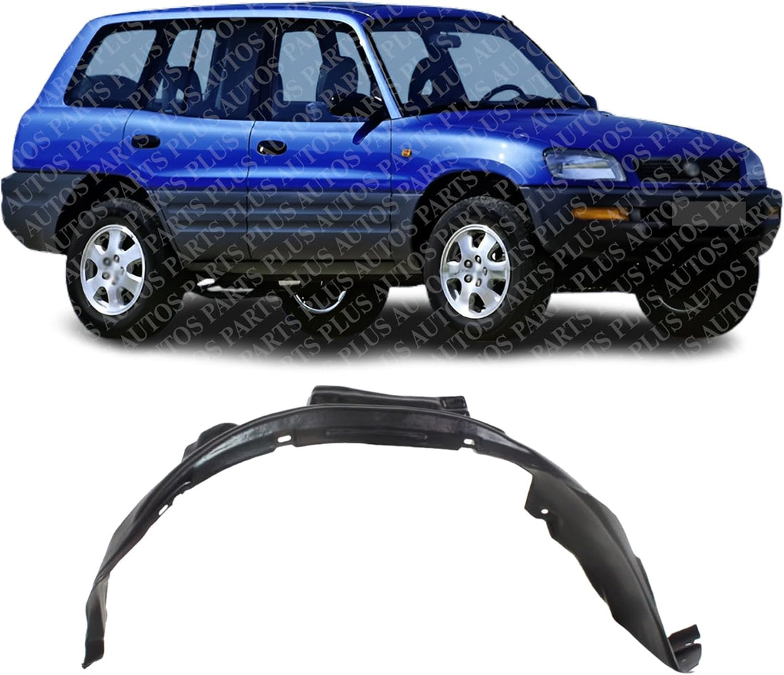 Front Fender Liner Right Passenger Side Direct Replacement Compatible With 1996-2000 Toyota RAV4 TO1249109 5387542012