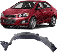 Front Fender Liner Left Driver Side Direct Replacement Compatible With 2013-2016 Chevrolet Sonic GM1248241 95316106
