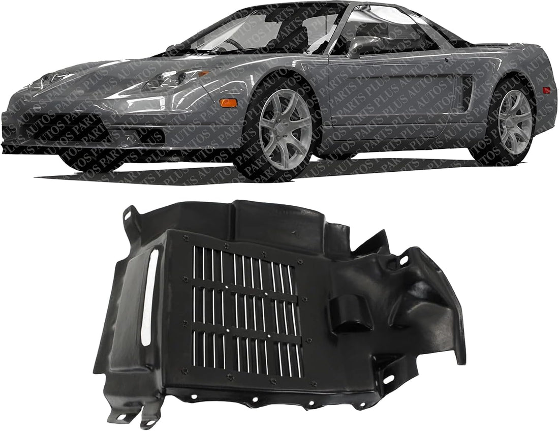 Front Fender Cover Liner Left Driver Side Direct Replacement Compatible With 1991-2005 Acura NSX AC1249120 74102SL0020