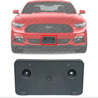 AUTOS PARTS PLUS Front License Plate Bracket Direct Replacement Compatible with 2015-2017 Ford Mustang FO1068154 FR3Z17A385AA